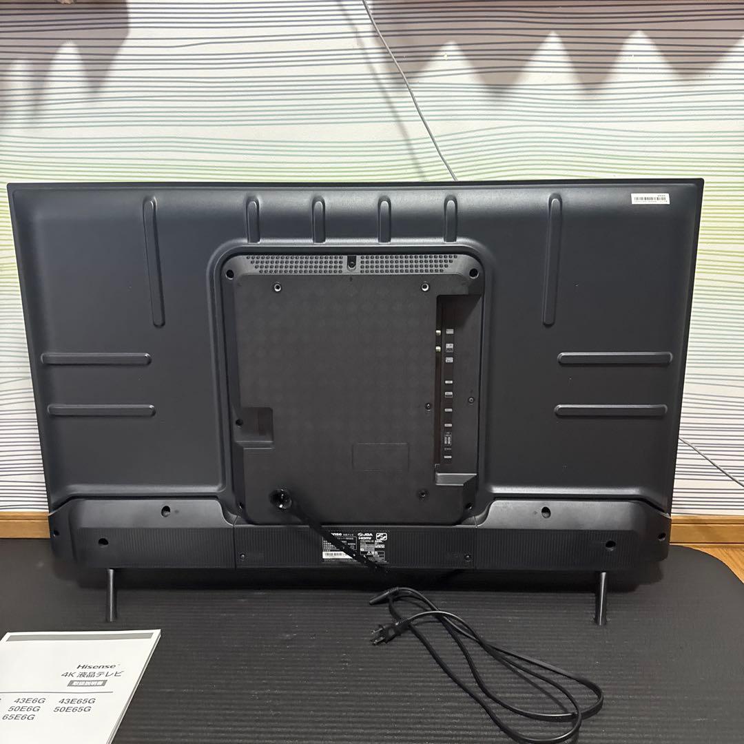 ハイセンス テレビ 43インチ 43E6G