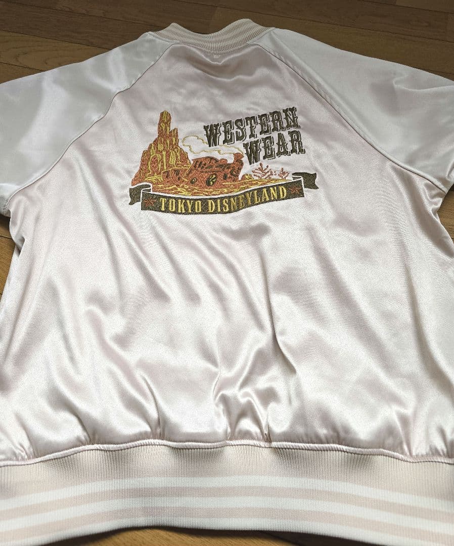 ☆ディズニーランドで購入☆ジャンパー(スカジャン)☆リバーシブル☆LL☆