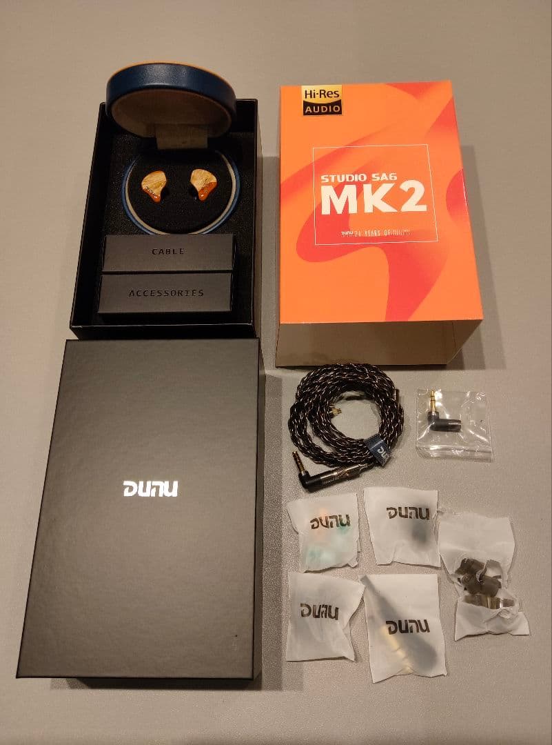 イヤホン DUNU-TOPSOUND SA6MK2