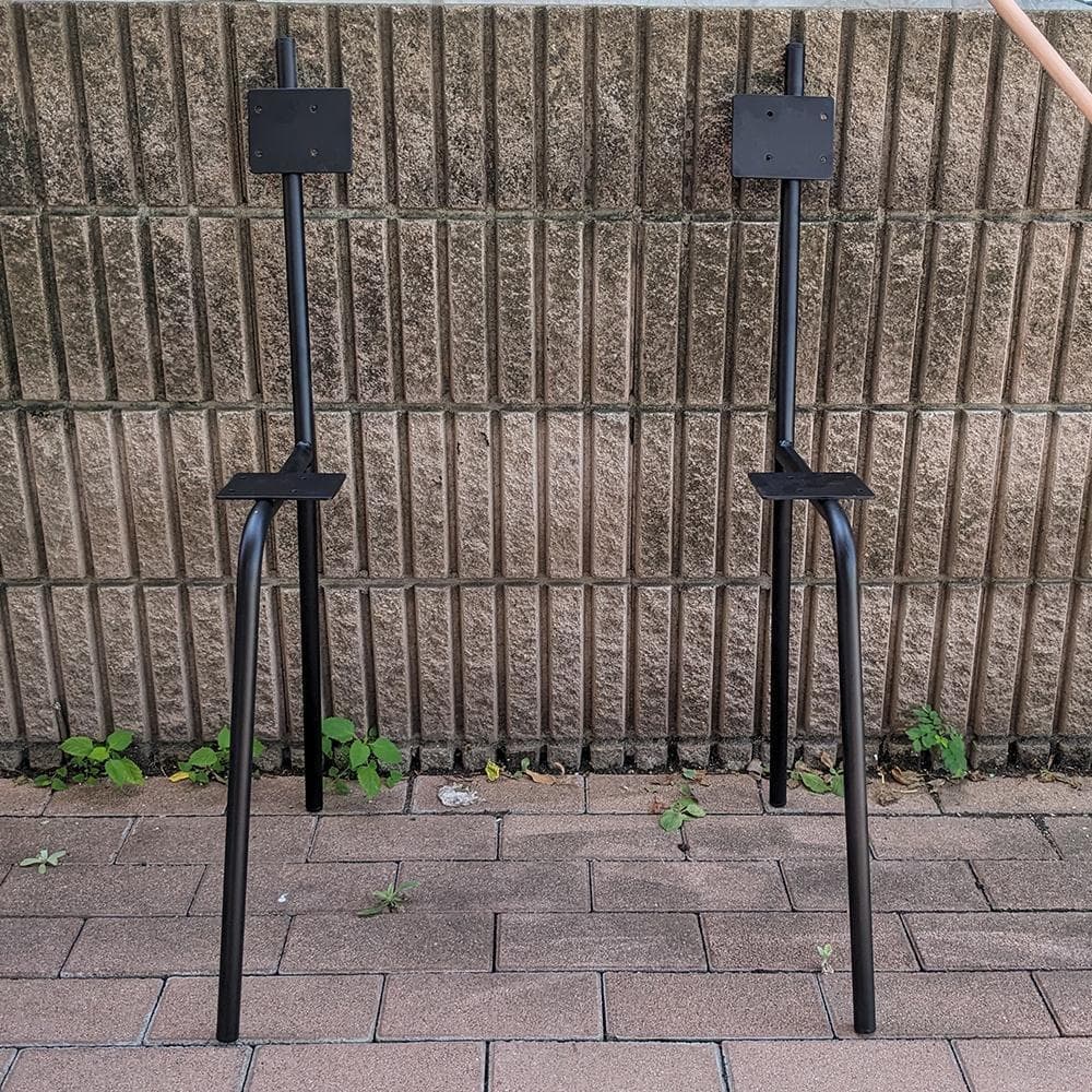 沖縄送料込 スケートボード チェア ベンチ スケボー ベース部品 001黒