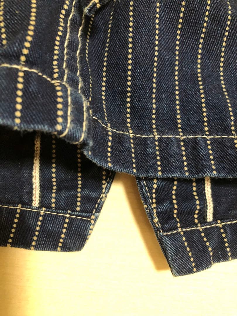 TCBジーンズ★ウォバッシュベスト38（M）