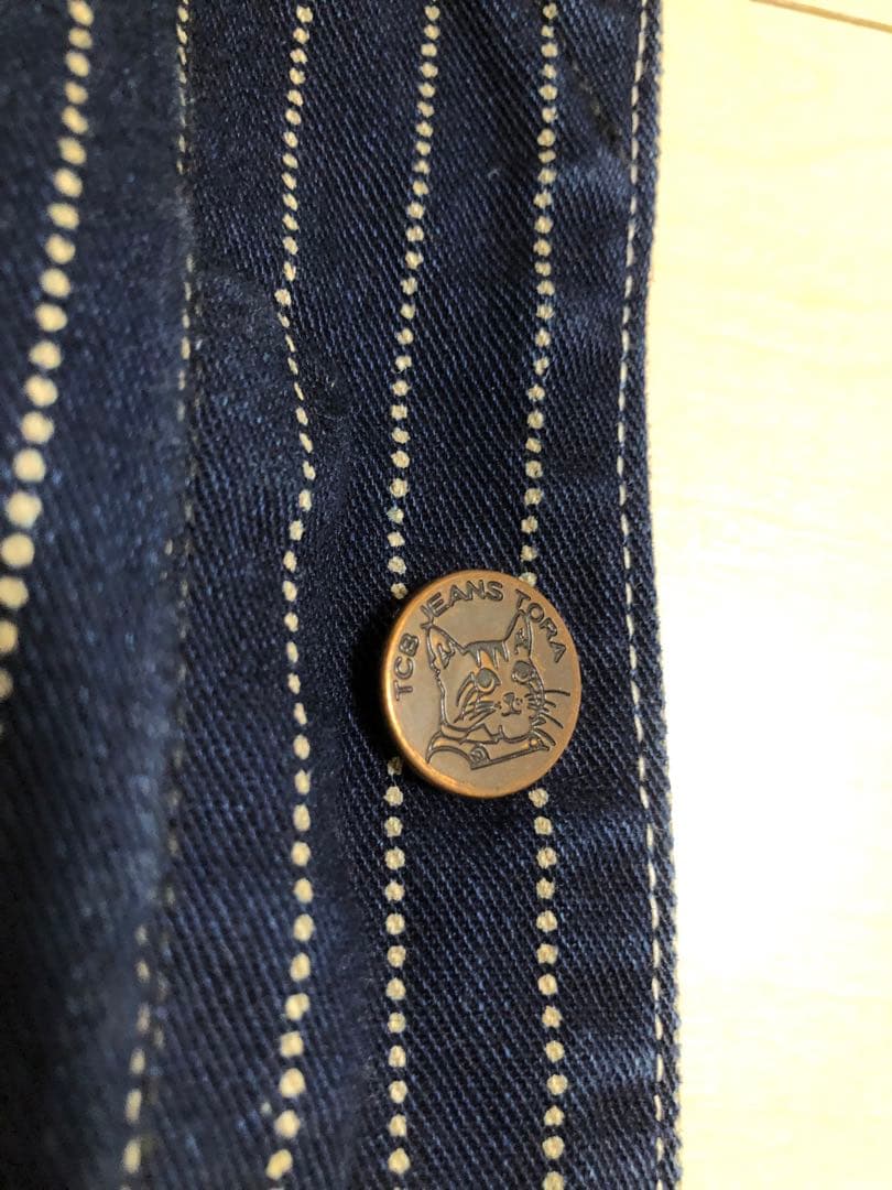 TCBジーンズ★ウォバッシュベスト38（M）