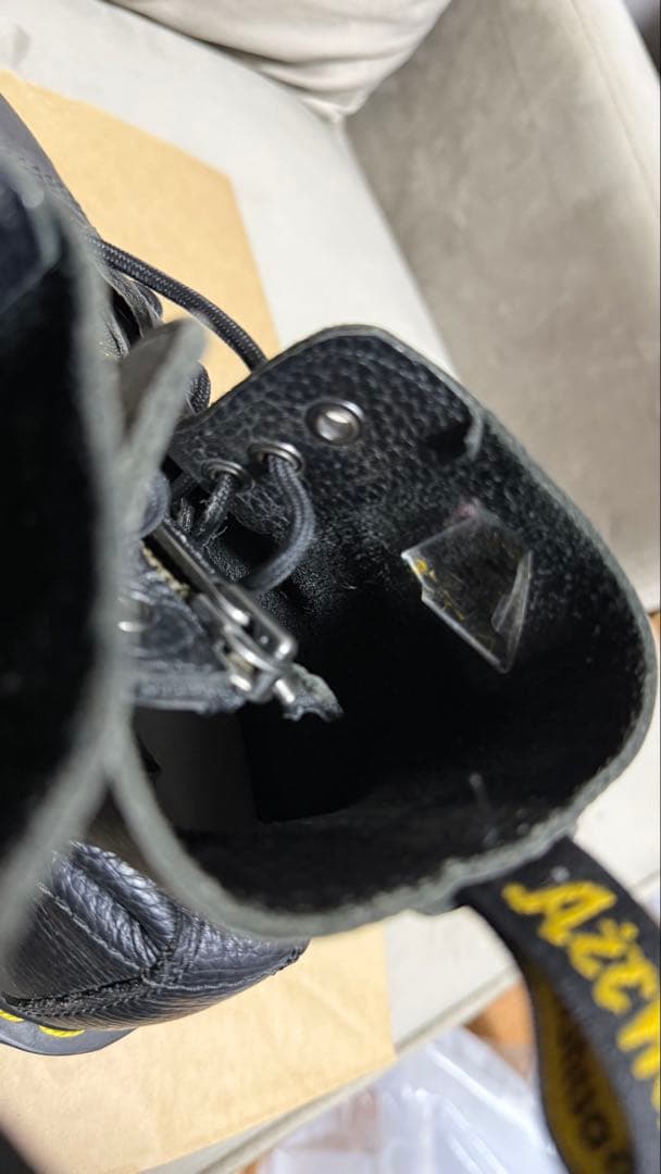 ドクターマーチン　厚底チャックタイプ