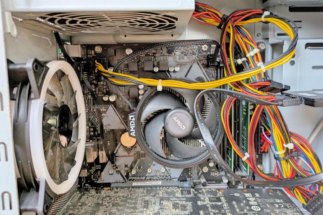 中古自作PC Ryzen3 3100 + GTX970グラフィックボード