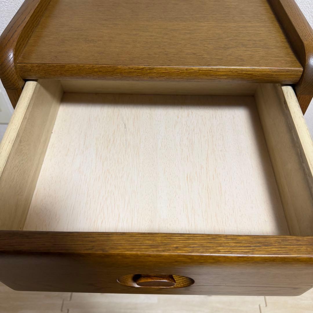 浜本工芸 ナラ材 木製 6段 スリムチェスト 国産