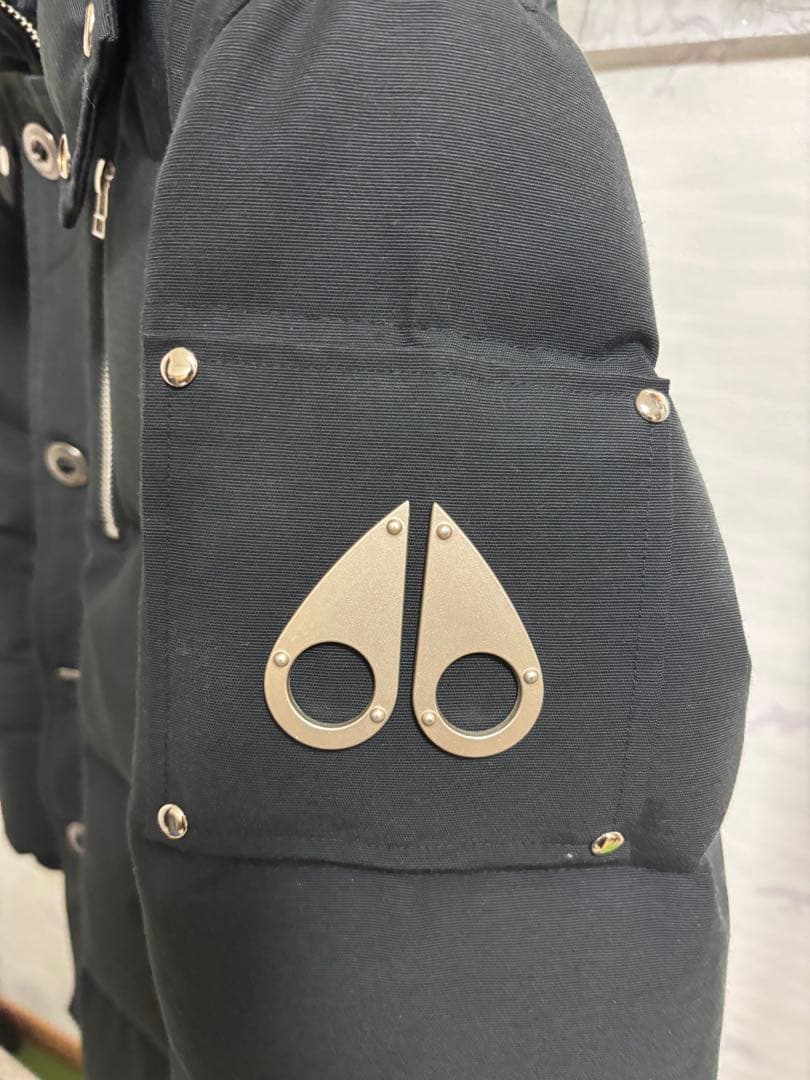 MOOSE KNUCKLES ダウンジャケット ブラック（訳あり）