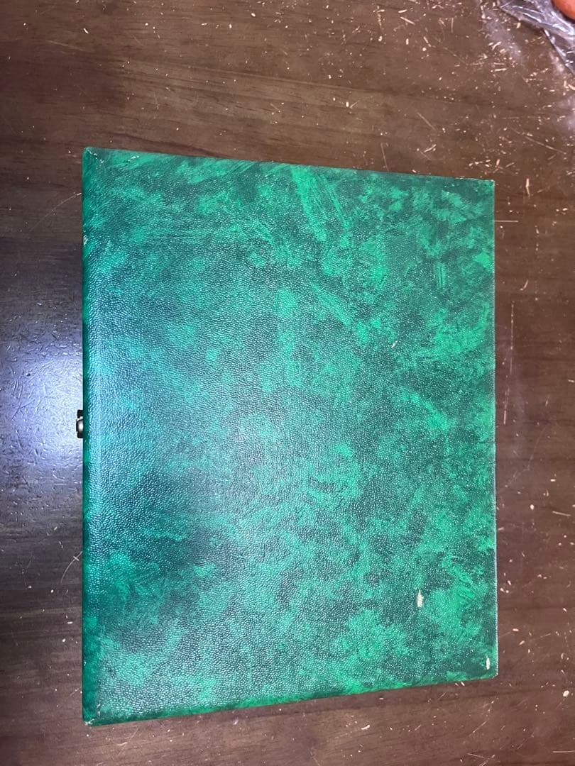 JICO 大理石 置時計 専用ケース付き