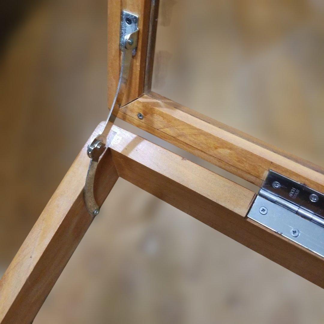 特注品ウッドガラスケース　アクセサリーケース　小物収納