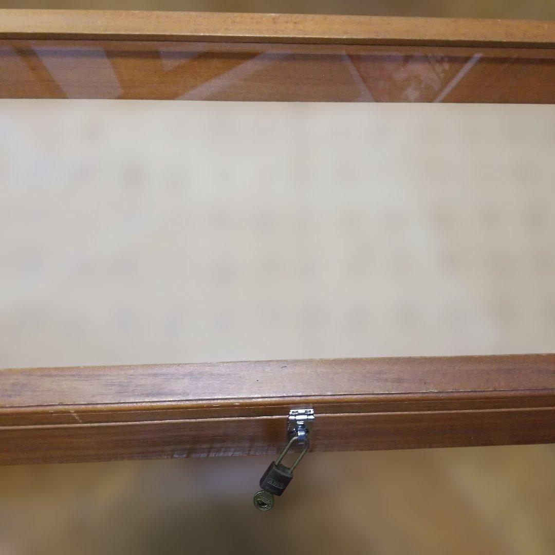 特注品ウッドガラスケース　アクセサリーケース　小物収納