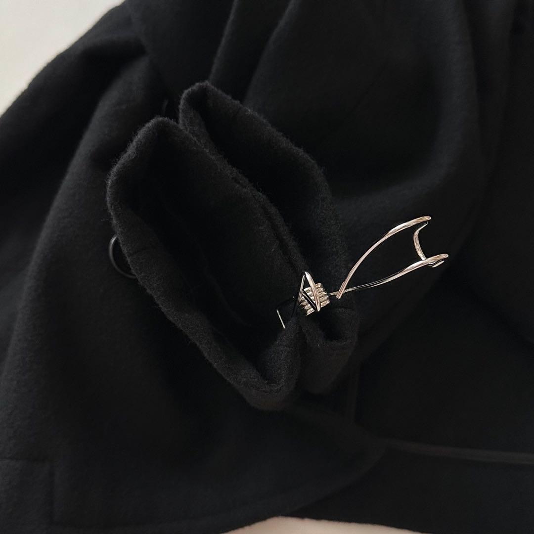 24AW MHL. メルトン ピーコート