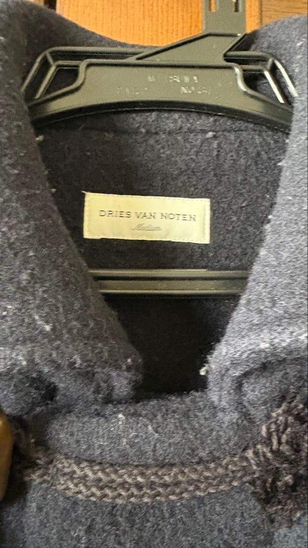 DRIES VAN NOTEN ダッフルコート ネイビー
