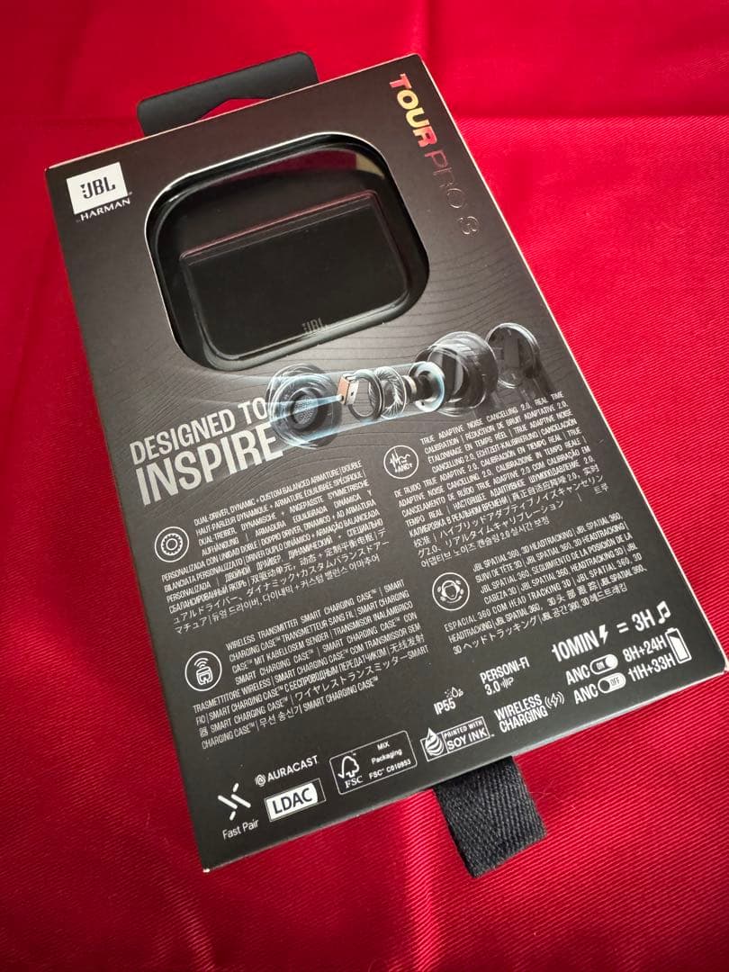 JBL Tour Pro3ブラック