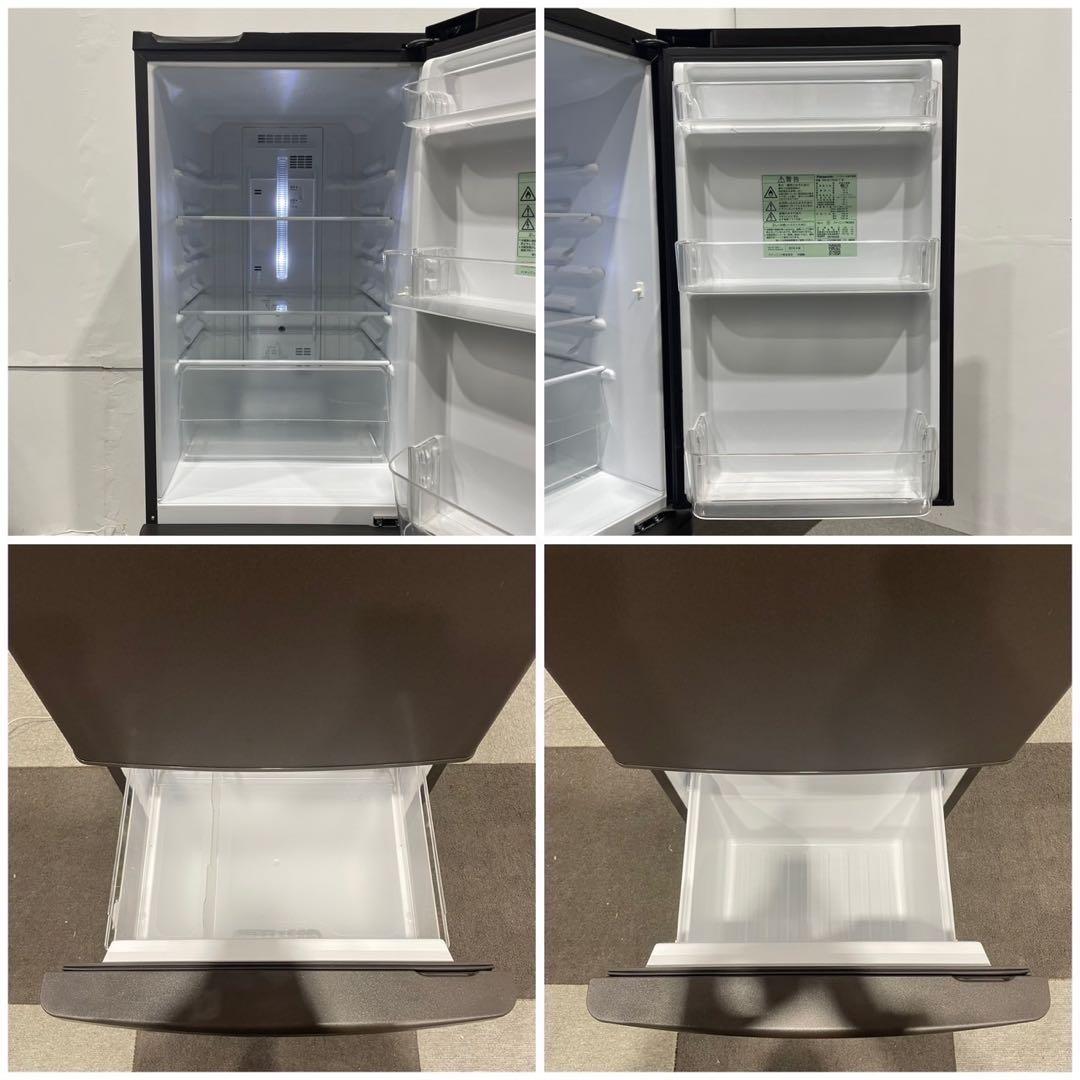 パナソニック 冷蔵庫 NR-B17BW-T 168L 2018年家電Ap2155