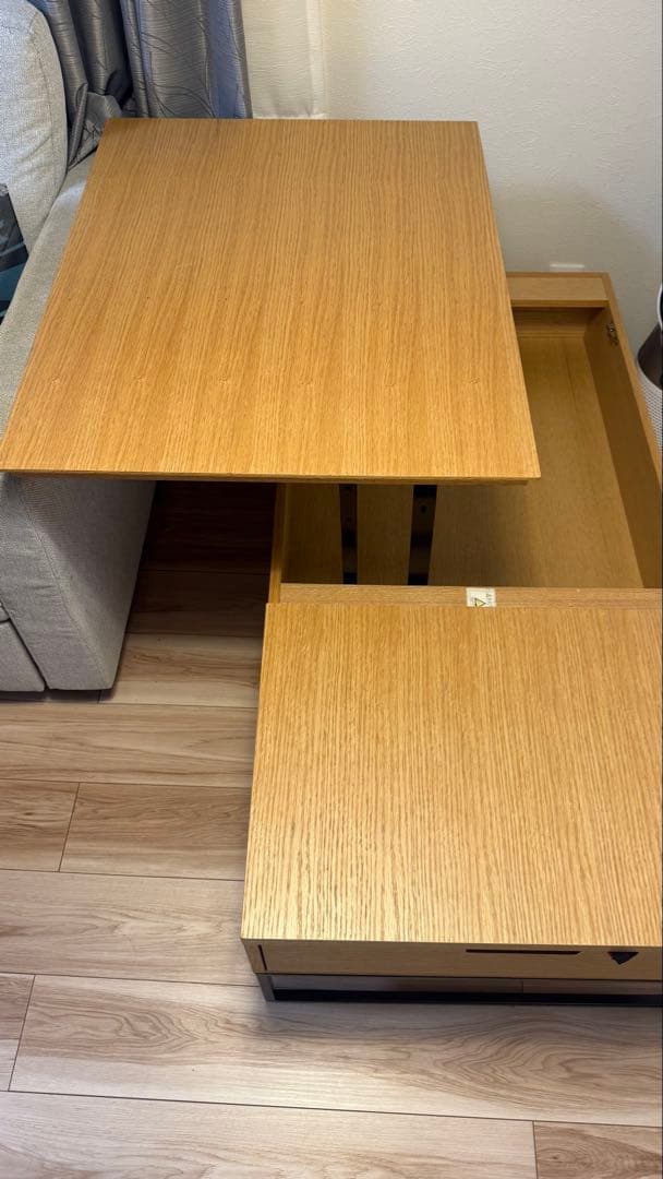 ニトリ 引き出し付きローテーブル 1500718