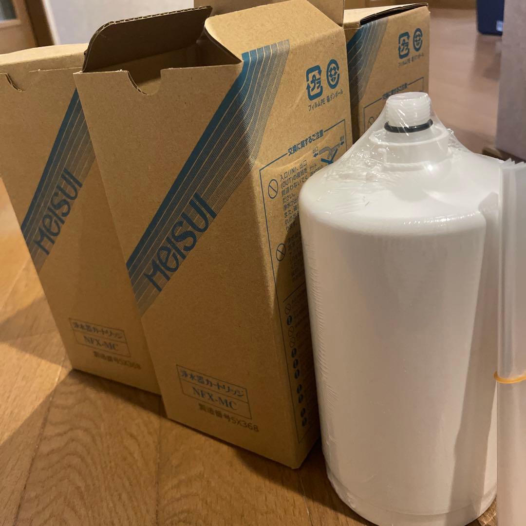 「新品未使用」未開封 メイスイNFX-MC 浄水器カートリッジ4本セット