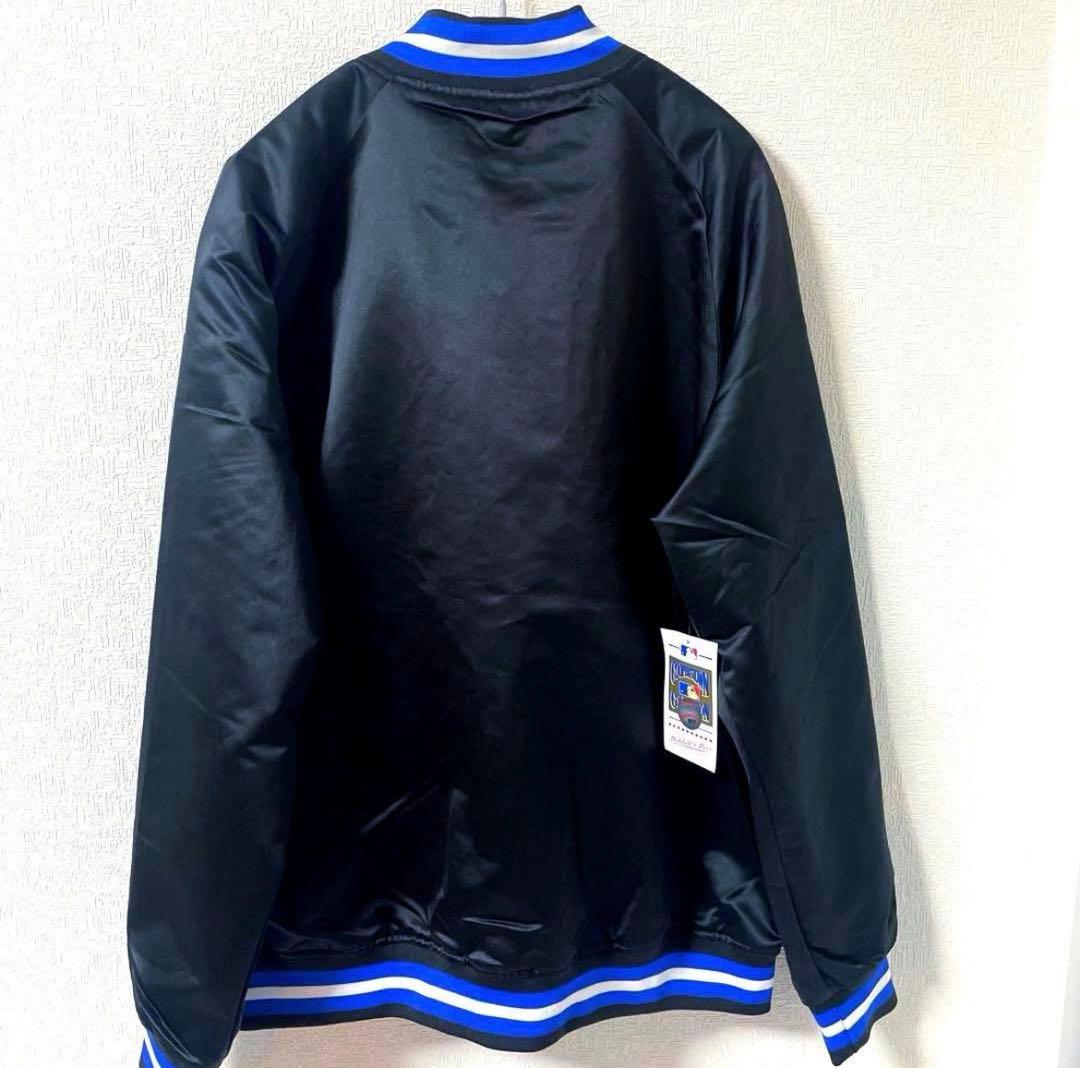 ドジャース スタジャン　ミッチェル＆ネス Dodgers L (XL相当) 黒