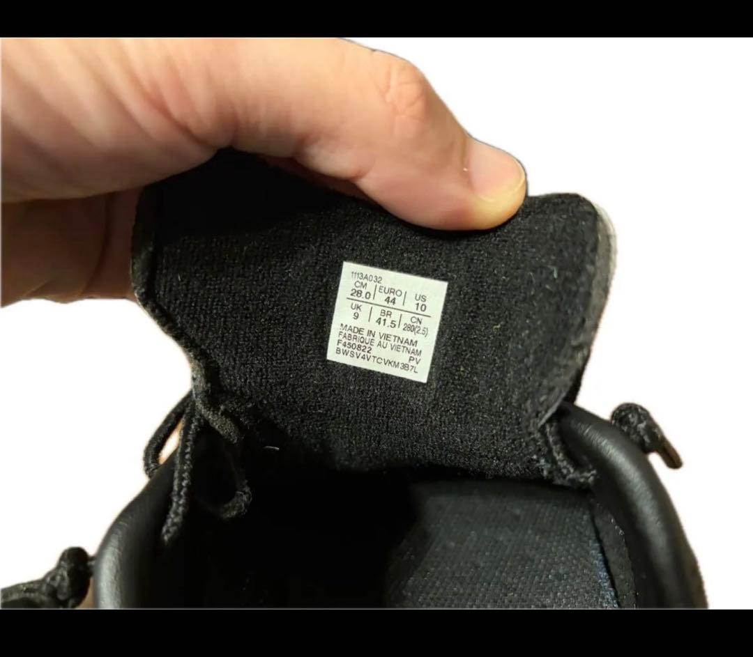 アシックス C3 FF TF フットサルシューズ 黒白28.0cm サッカー