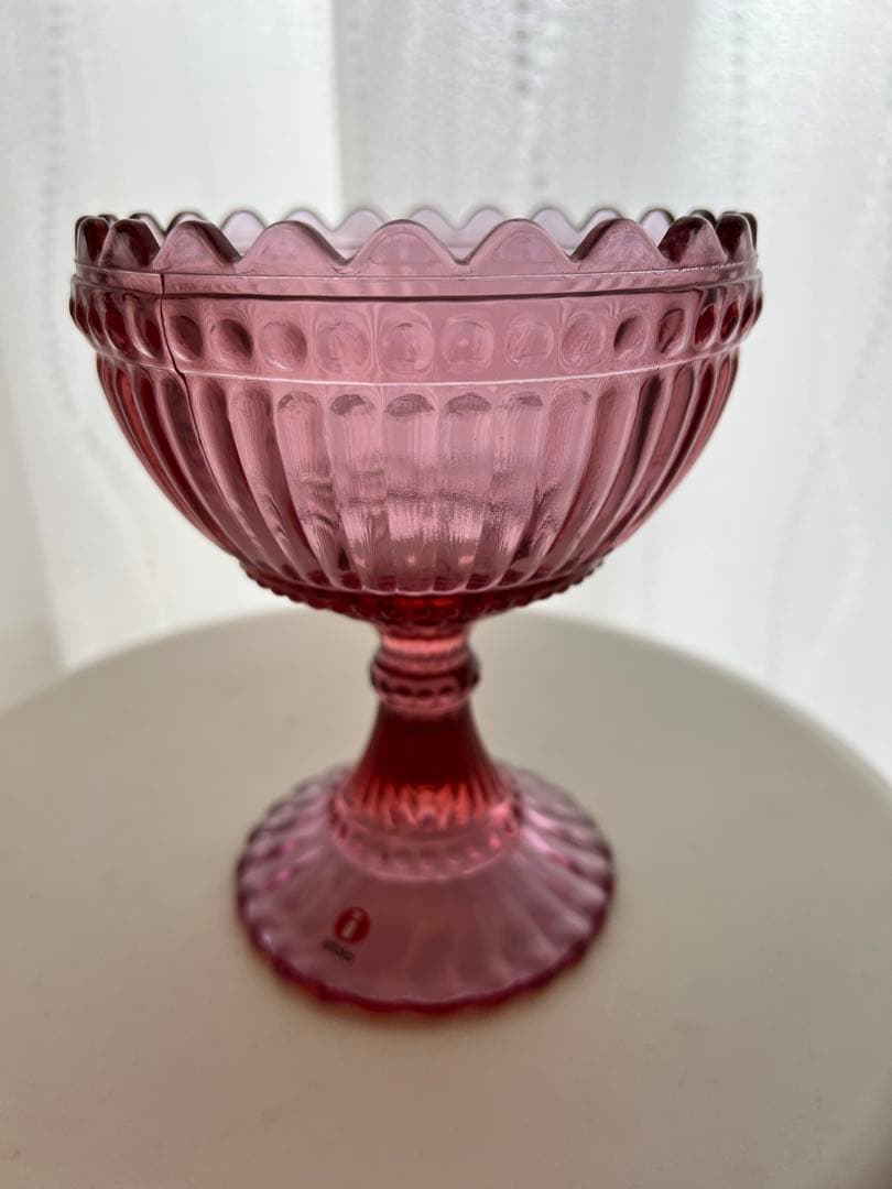 美品 マリメッコ マリボウル marimekko イッタラ レッドガーネット