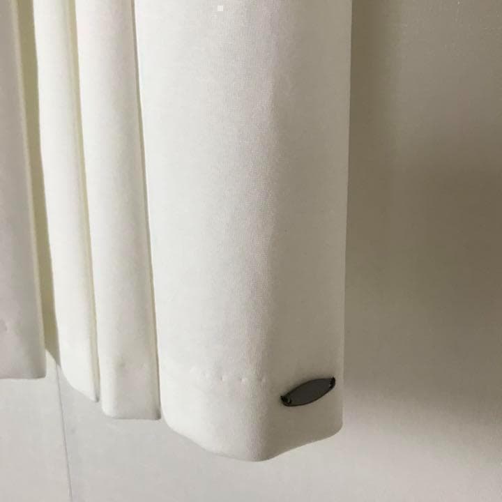 定価58300円【新品】レディース38ランバンスポール ポンチ素材ワンピース白