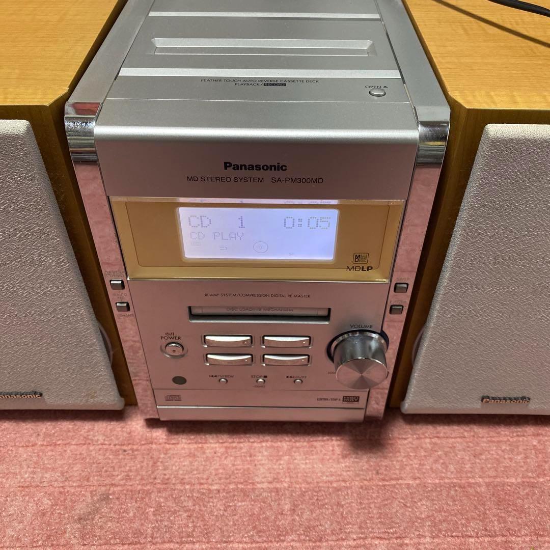 【良品】Panasonic SB-PM300 MDコンポ 2004