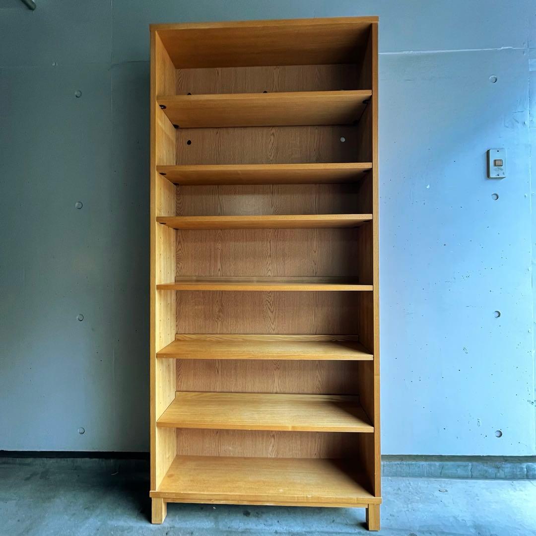 廃盤・希少★無印 組み合わせて使える木製収納・奥行２１ｃｍ・ミドルタイプ