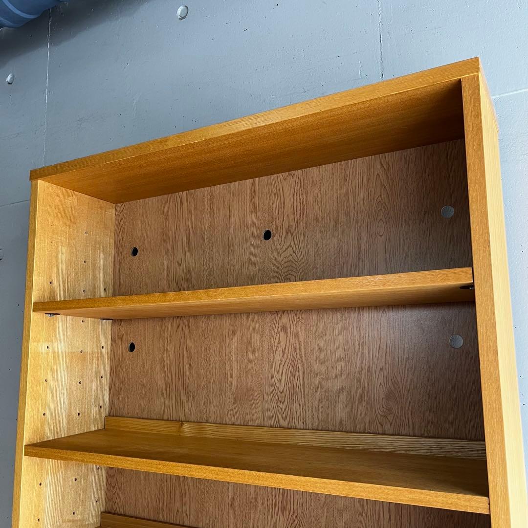 廃盤・希少★無印 組み合わせて使える木製収納・奥行２１ｃｍ・ミドルタイプ