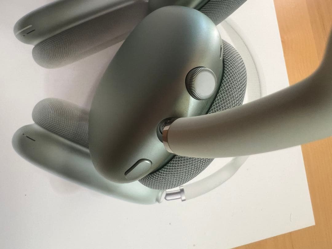 【美品】AirPods Max グリーン 動作確認のみ 使用1回 箱付