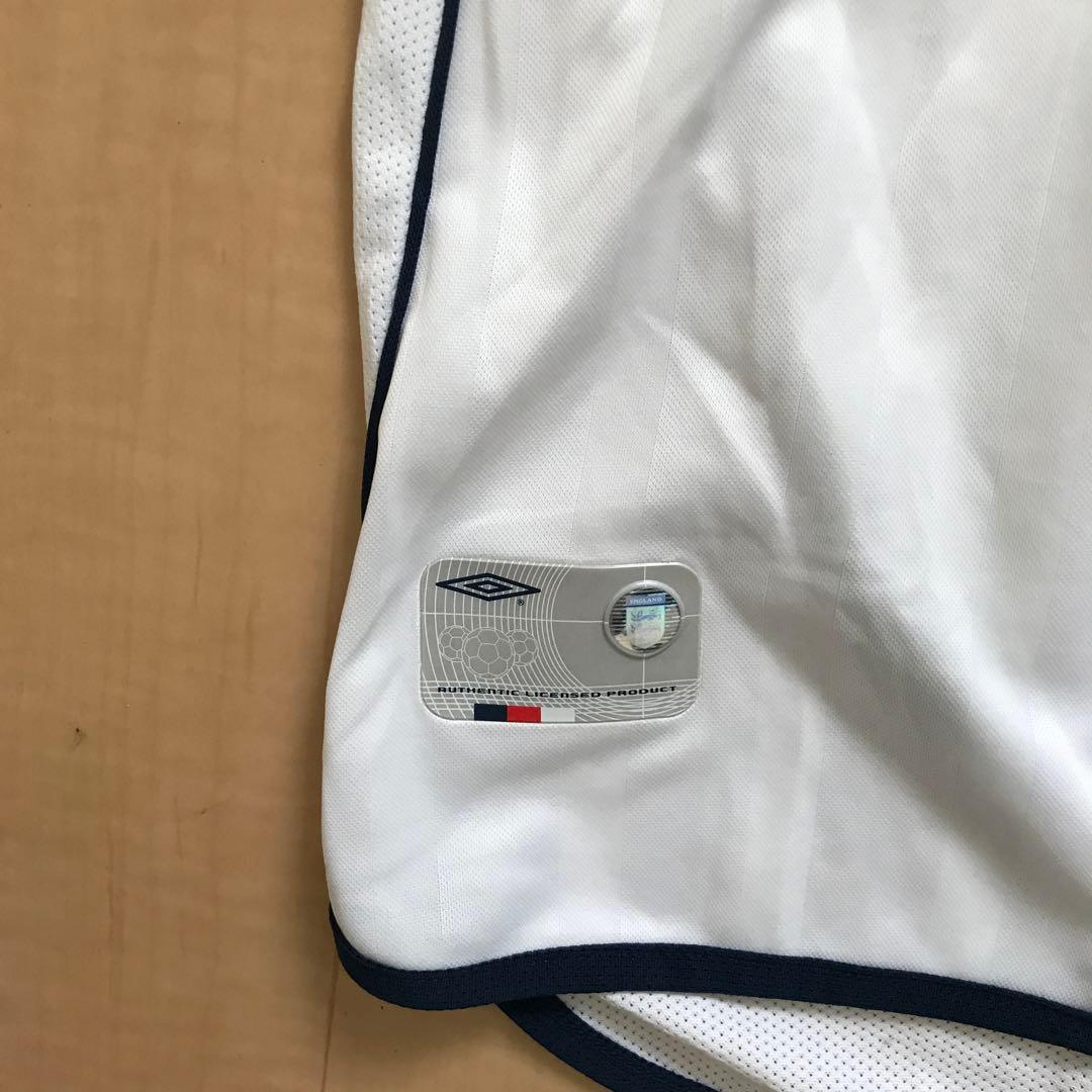 新品アンブロイングランド　サッカーシャツ　Mサイズ