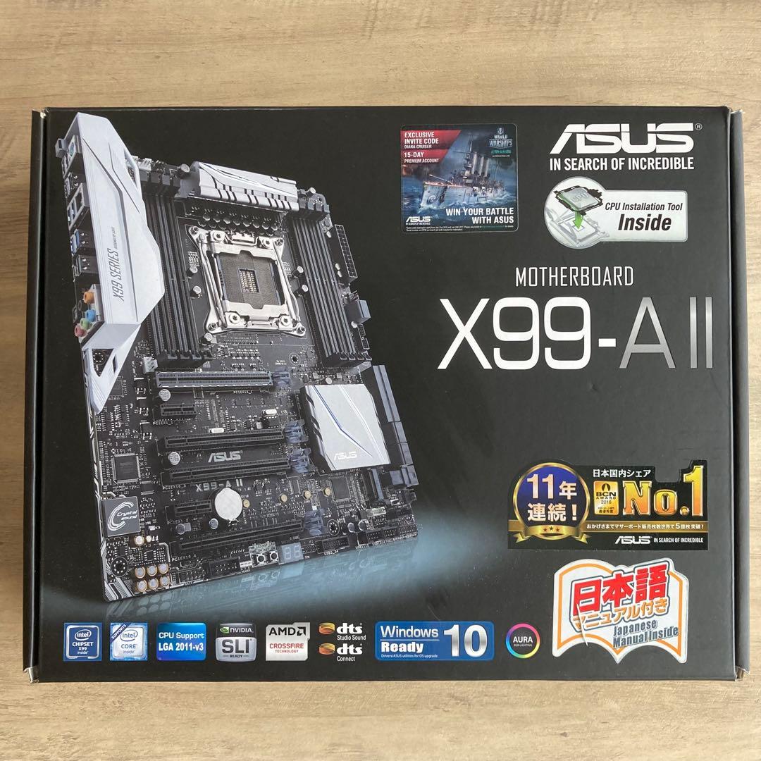 ASUS X99-AⅡ マザーボード(i7-6950X CPU付き)