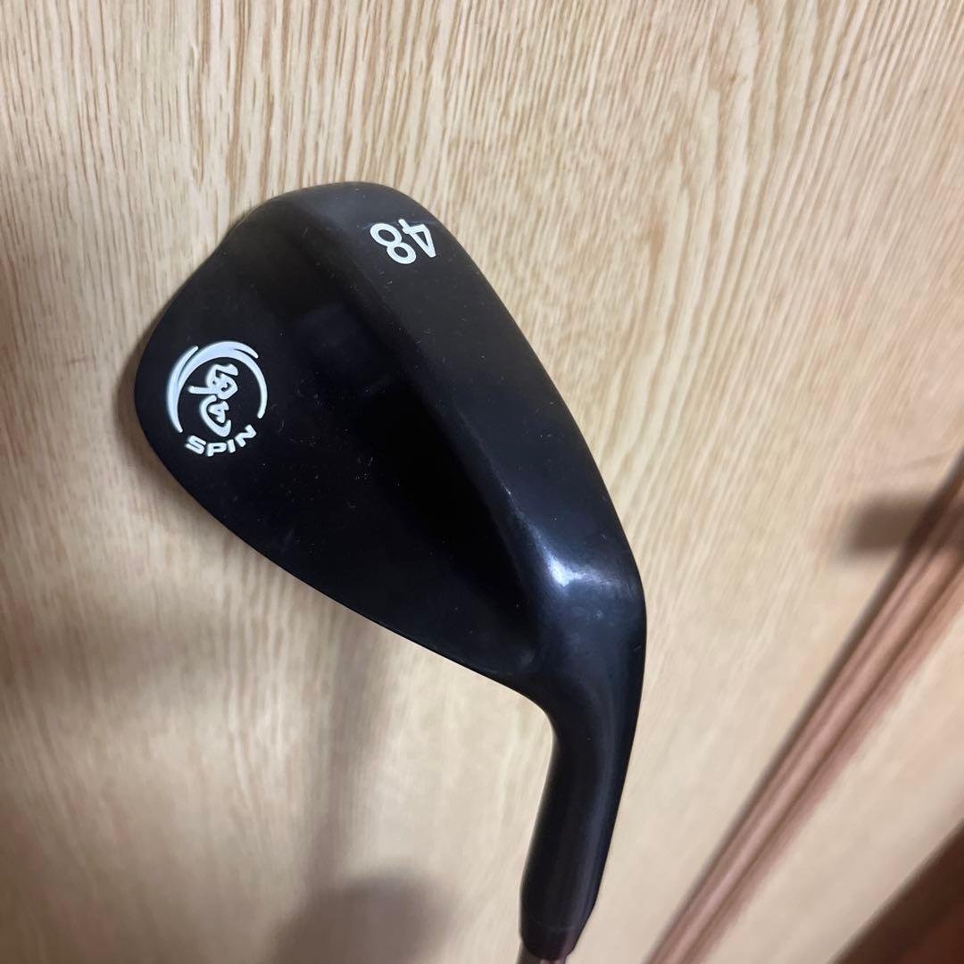 中古ゴルフクラブ　鬼スピンウェッジ　48 58 54セット　ブラックエディション