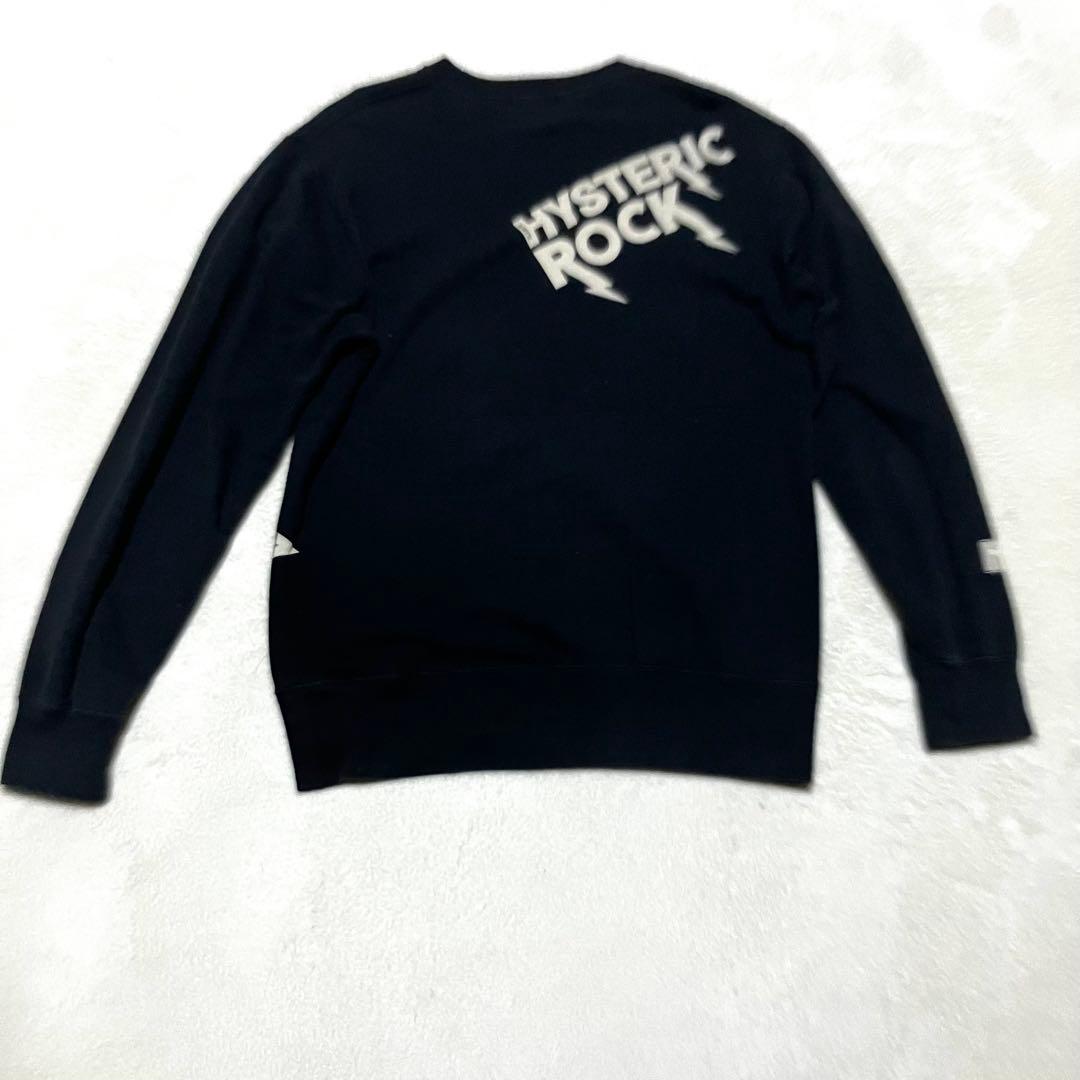 【人気モデル】ヒステリックグラマー ヴィクセンガール 複数ロゴ スウェット M