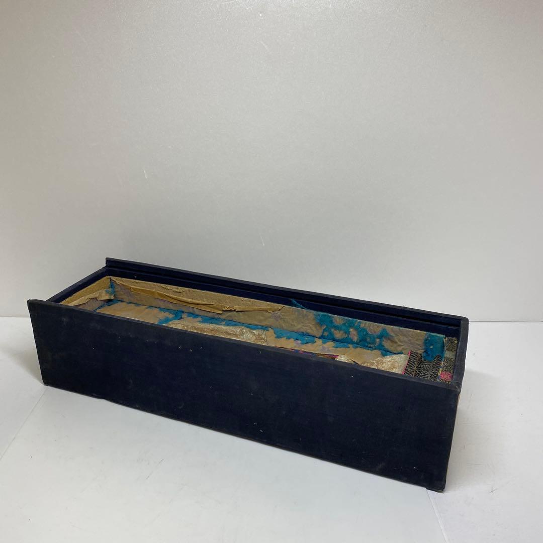 古代　唐物　石仏像　仕立箱付　高さ約31㎝　タエサ　東さ8-0107☆2F