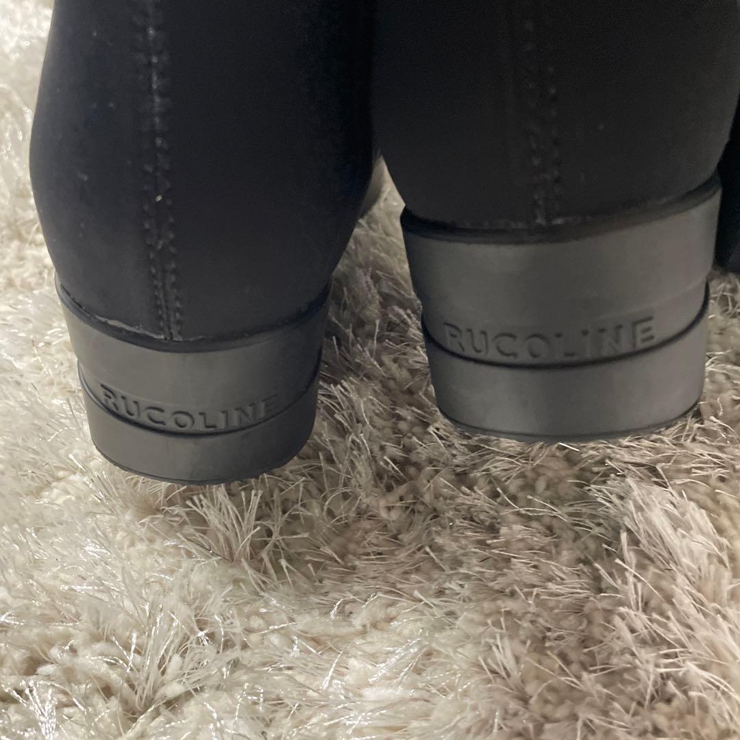 agile ルコライン　ブラック ロングブーツ 39サイズ　最終お値下げ