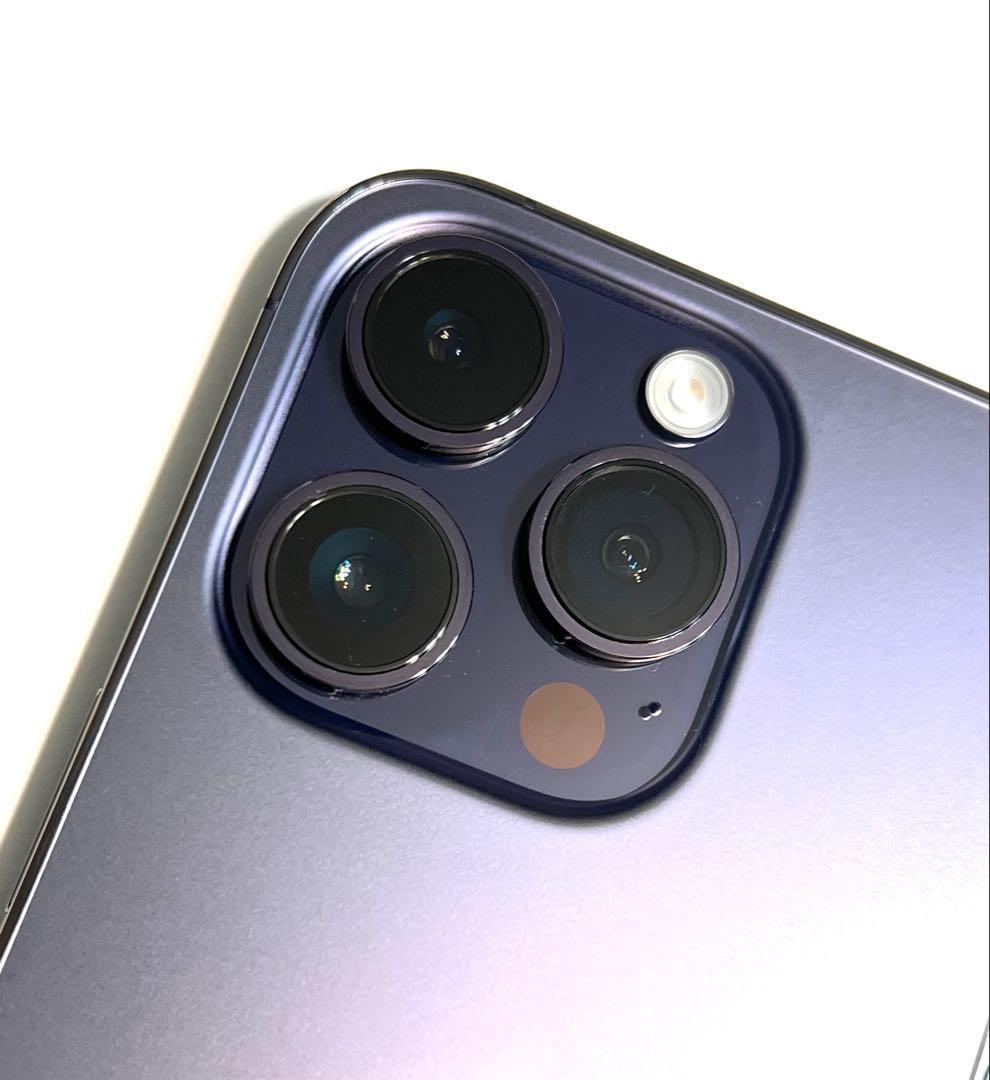 ◎容量100%◎Apple iPhone14pro128GBパープルSIMフリー
