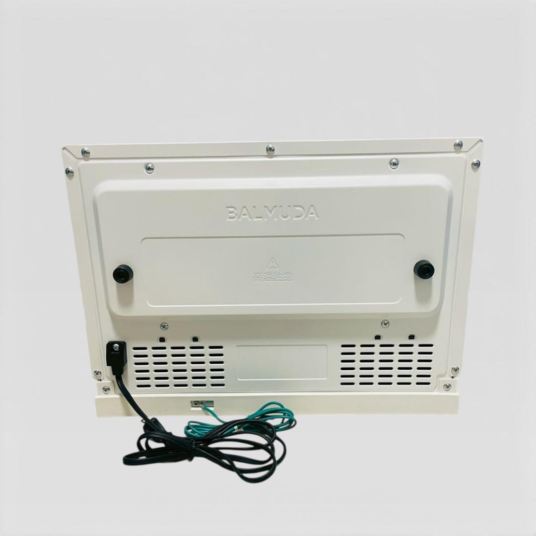 【人気家電】BALMUDA オーブンレンジ　K04A-WH 2021年製 美品