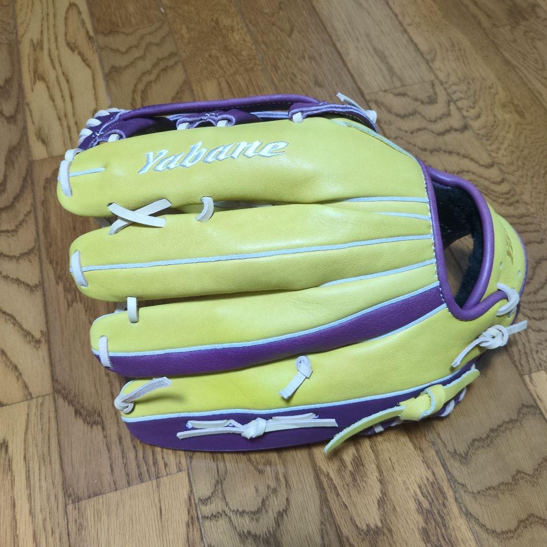 【新品】yabane 軟式野球グローブ　外野用　ヤバネ
