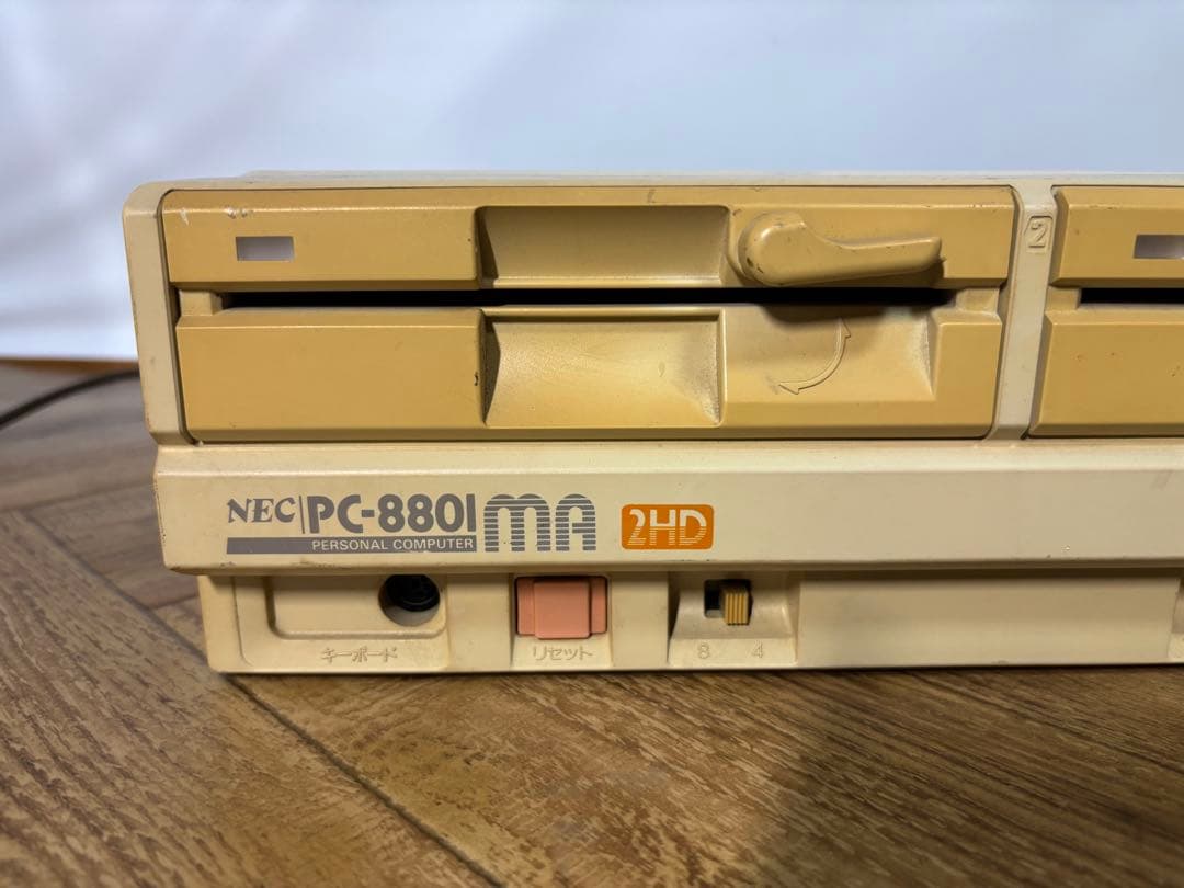 NEC◎パーソナルコンピュータ◎レトロPC◎旧型◎PC-8801MA◎2HD