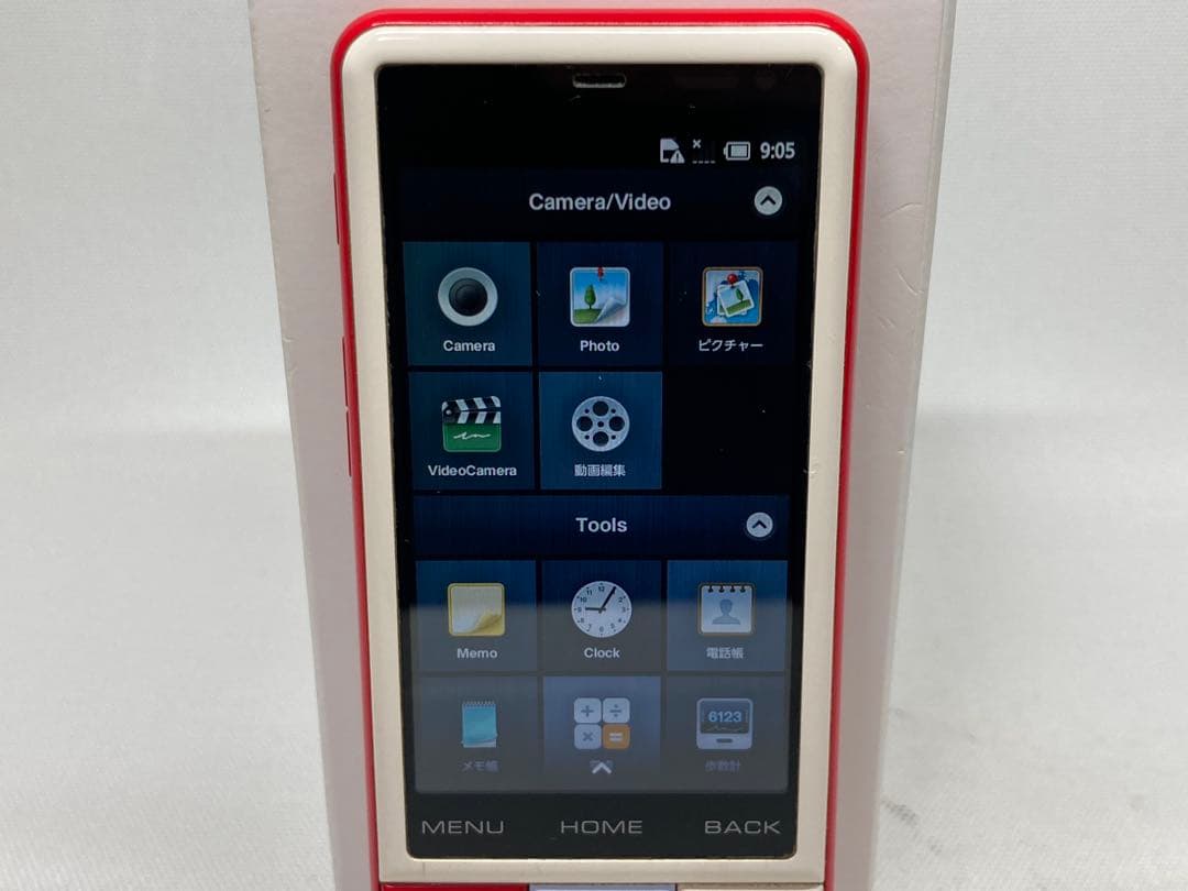 美品　au　SHX12　INFOBAR　NISHIKIGOI　k01e287dd