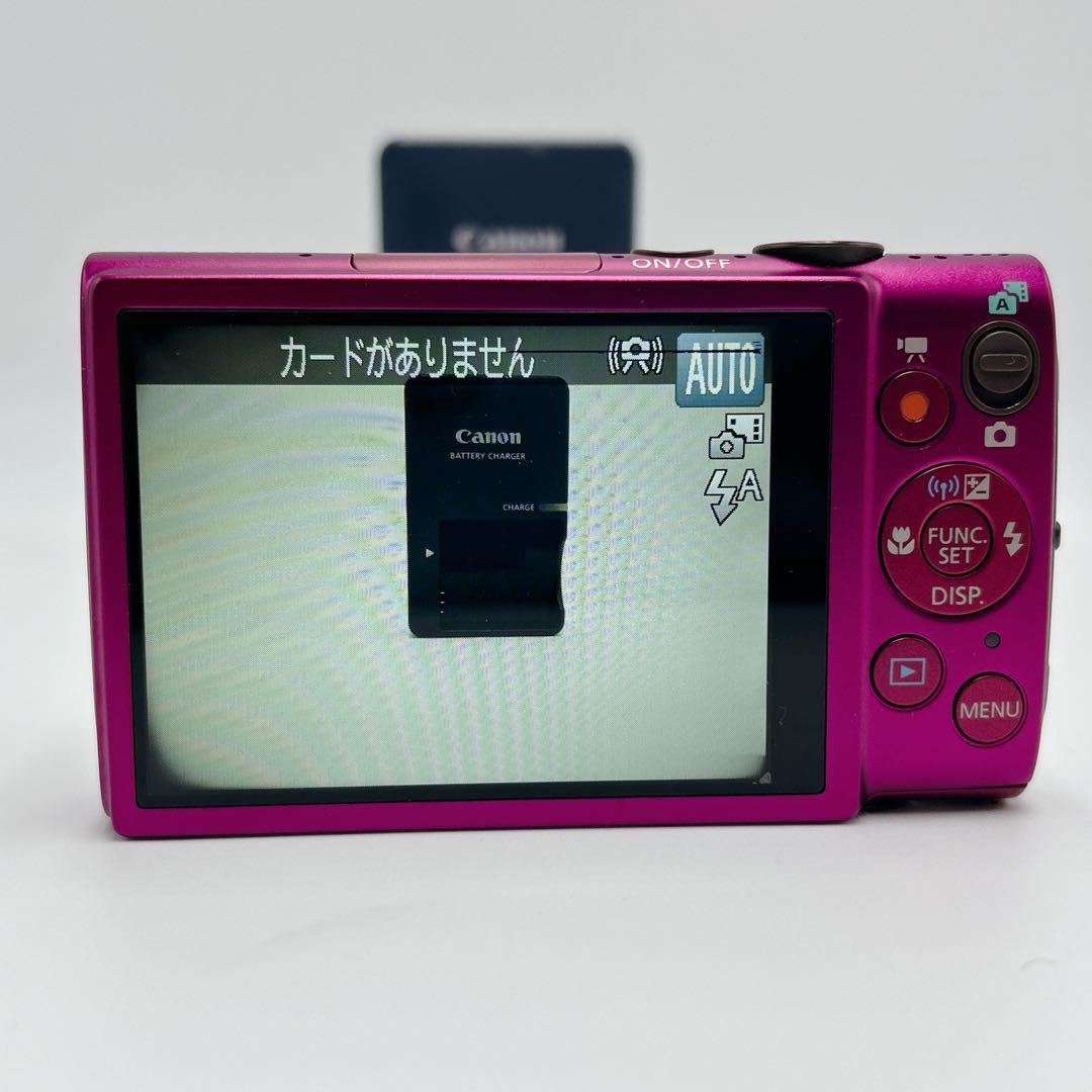 ✨極美品 動作確認済✨ Canon IXY620F オールドコンデジ ピンク