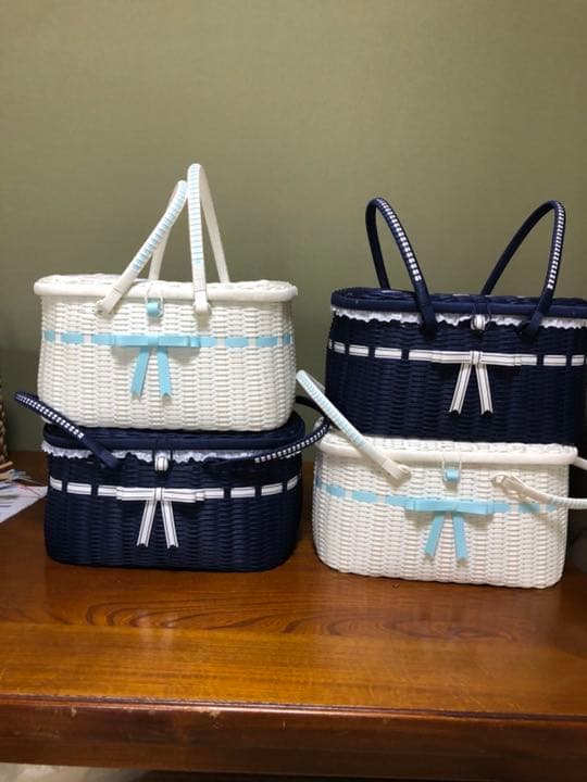 リボン天使様　ピクニックバッグ完成品