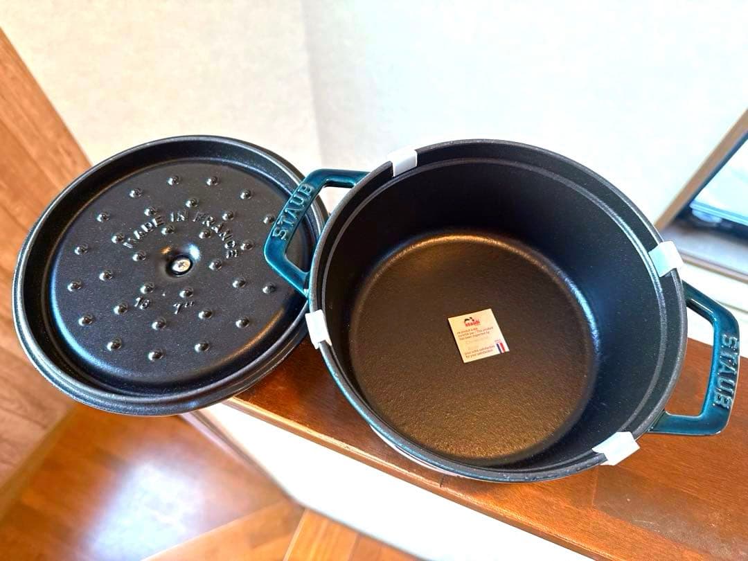 ストウブＳＴＡＵＢ限定色ラメールココットラウンド正規１８ｃｍ新品未使用生涯保証付