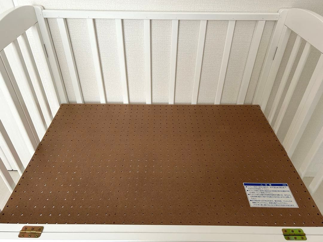 【最終値下げ】カトージ　ミニベビーベッド　折りたたみ　ホワイト