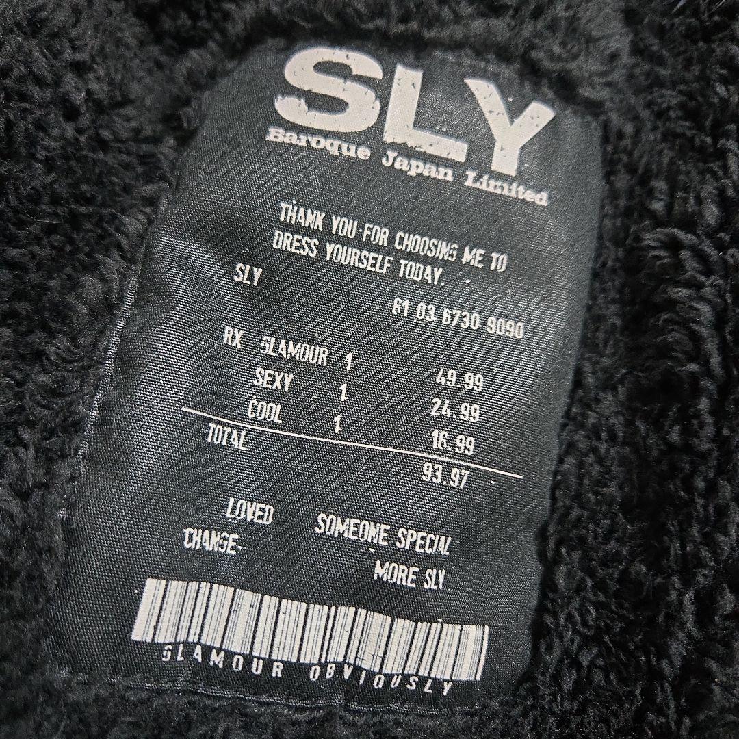 y2k スライ SLY ヒョウ柄 モッズコート リアルファー 平成ギャル N3B