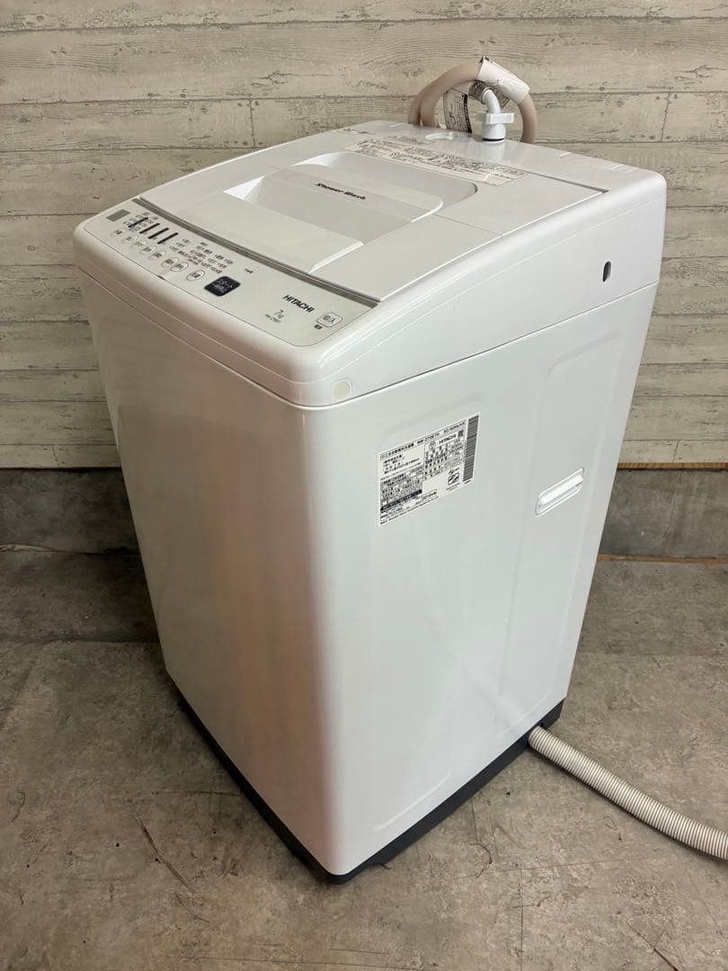 HITACHI 全自動電気洗濯機 NW-Z70E7 2019年製