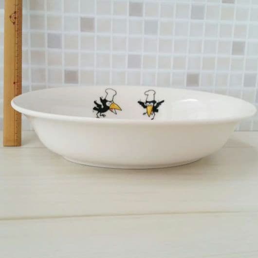 新品　からすのパンやさん　カレー皿