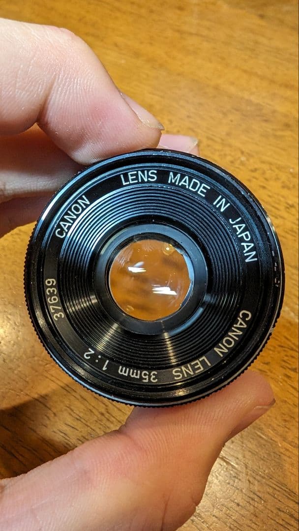 レンズ(単焦点) canon 35mm f2 ltm l39