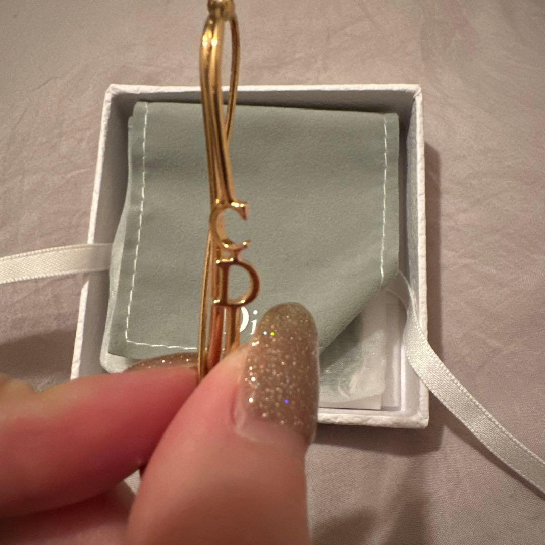 Dior ピアス(片耳用) パール付き