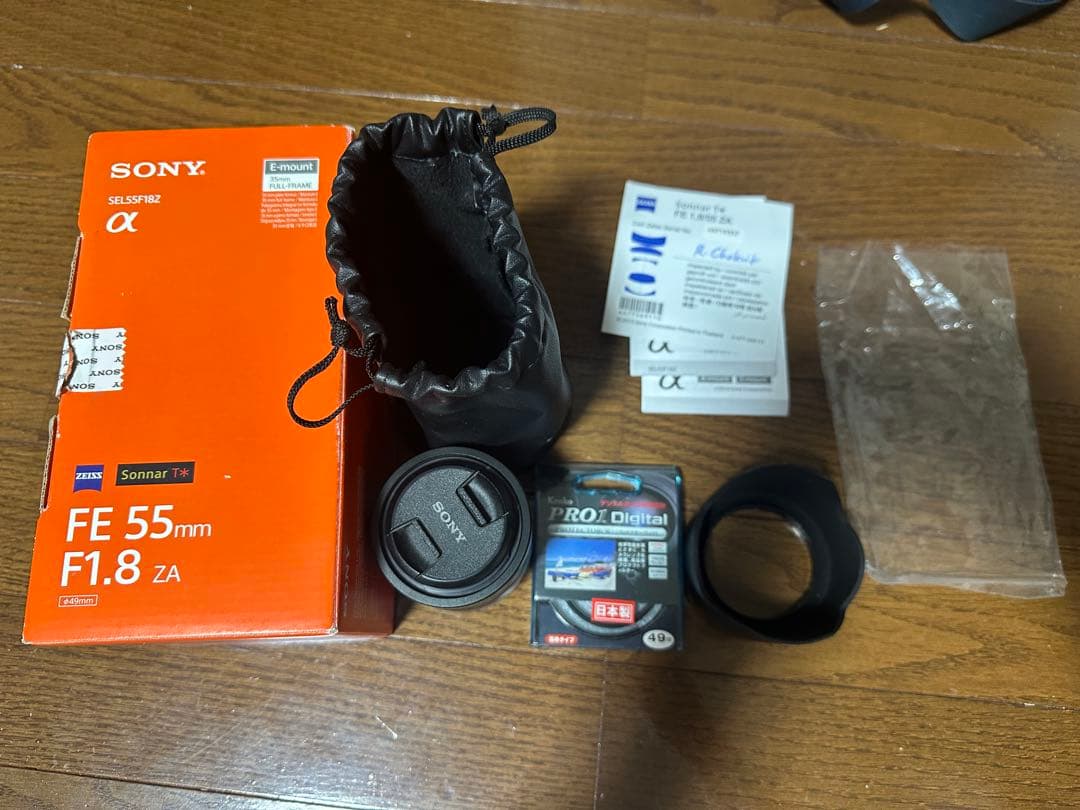 ソニー SONY Sonnar T* FE 55mm F1.8 ZA