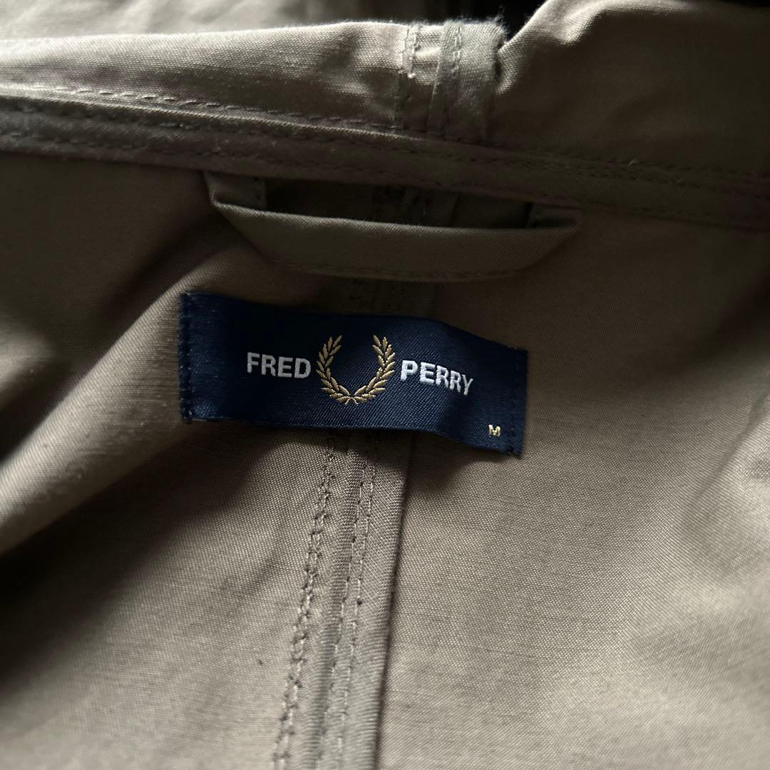 FRED PERRY モッズコート ミリタリー　古着　カーキ