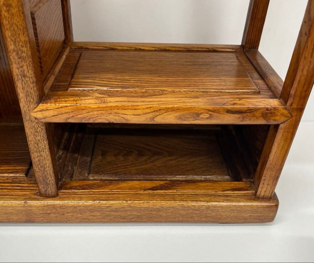 飾り棚 茶箪笥 茶道具 組木 工芸 骨董　木製　レトロ